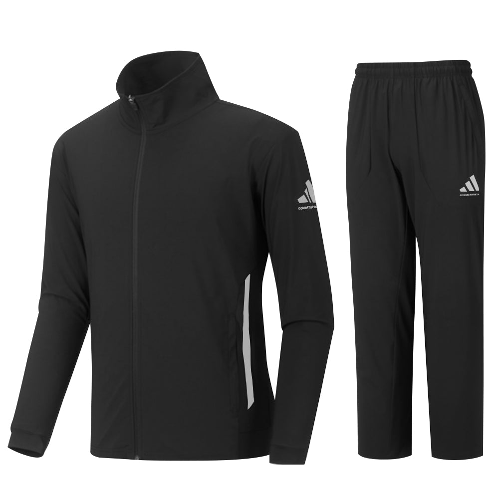 adidas Combat Sports Woven Fabric Training Track Suit - Jacket + Pants Set **