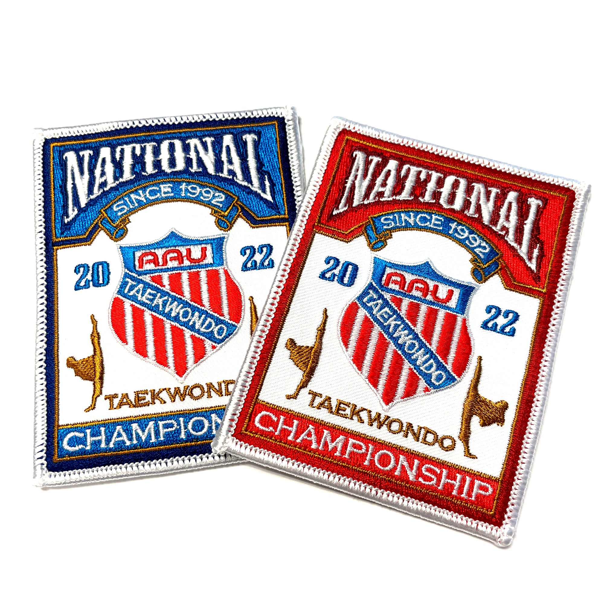 2022 AAU Taekwondo National Championship Patch w/ Adhesive back
