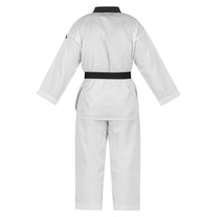adidas adiTKD Basic Taekwondo Black Belt Uniform - Black V-Neck