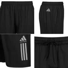 adidas Combat Sports Kids 3 Stripes Performance Drifit T-Shirts and Shorts 3pc Set - 1x White, 1x Black T-Shirt & 1x Black Shorts