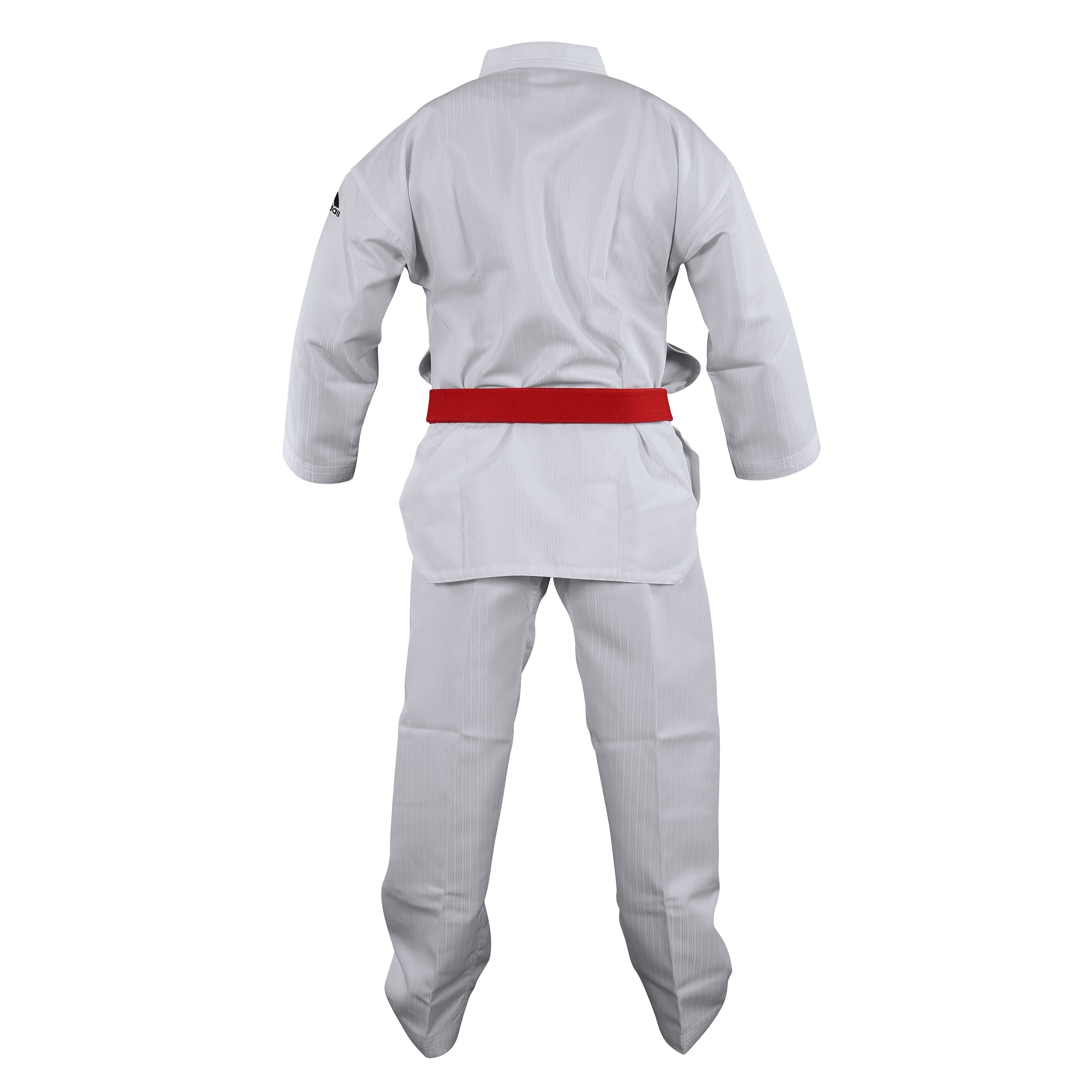adi-Start II Taekwondo Uniform with USA on Hip and USA Flag Patch on Arm