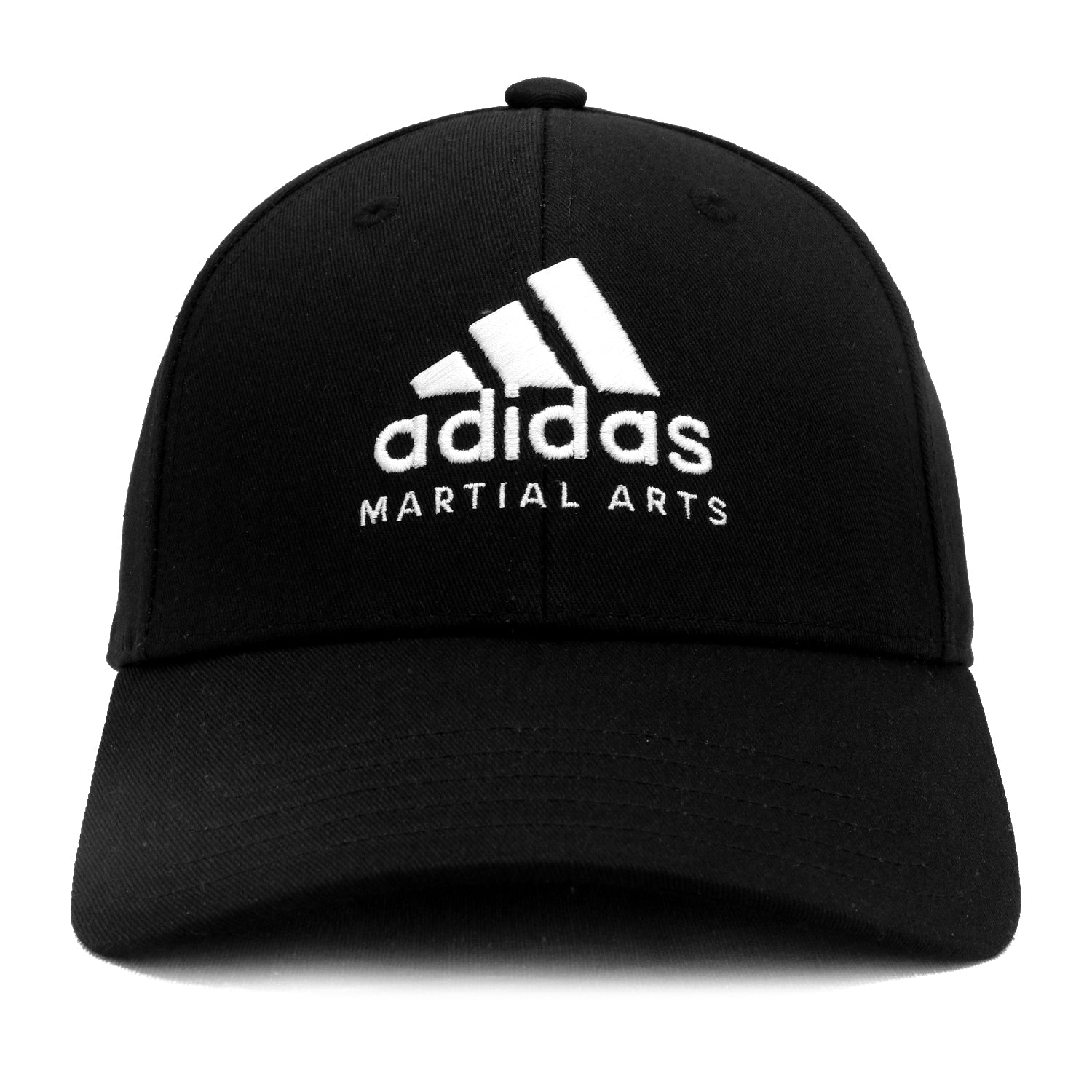 adidas Martial Arts Embroidered Structured Precurved Cap Black